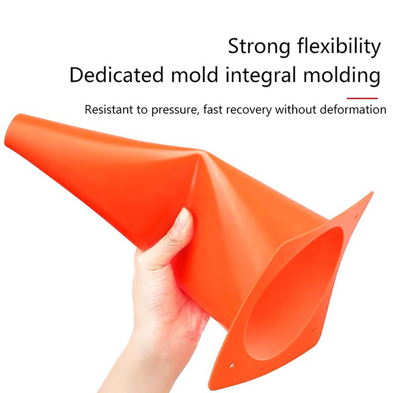 Cono Allenamento Calcio 18cm Cono Segnaposto Ostacolo Attrezzatura Sportiva