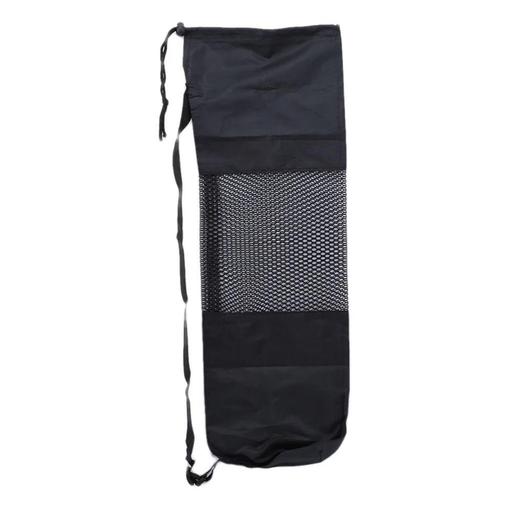 Convenience Yoga Mat Mesh Bag Adjustable Shoulder Straps Breathable Sports Bag Yoga Mats