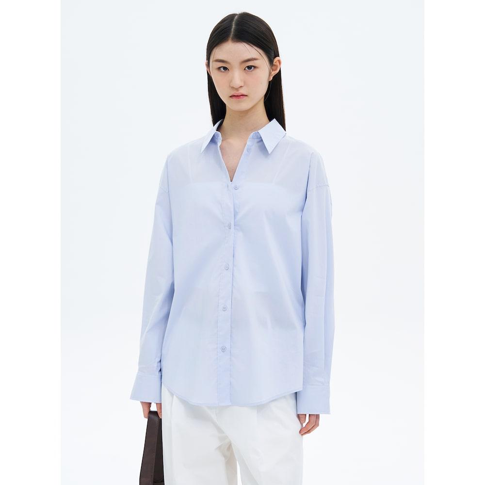 8Seconds Collared Neck Long Sleeve Shirt Sky Blue Sky Blue/S