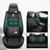 Husă scaun auto cu 5 locuri, pernă pentru scaun auto, set complet, impermeabil SUV, husă scaun auto din piele PU, husă universală pentru scaun auto compatibil cu set complet