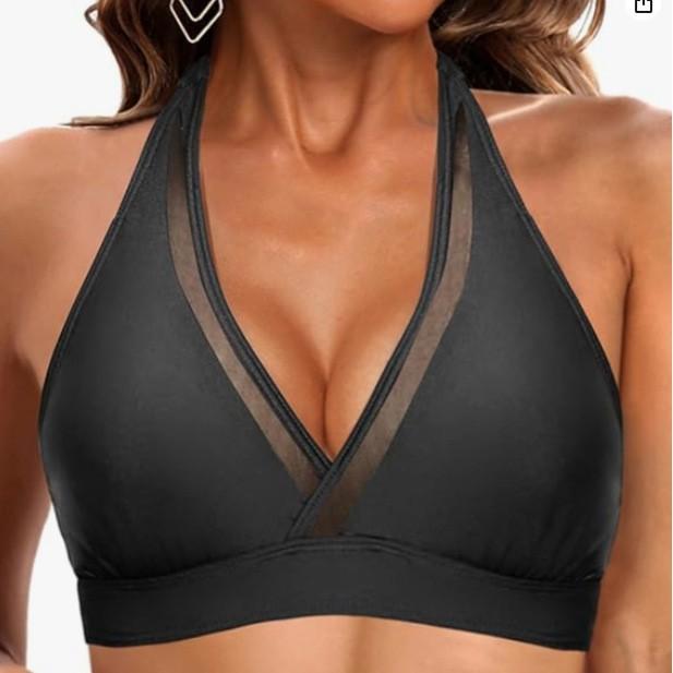 Zwemtop Sport Bikini met Borstkussentje Dames Bikini