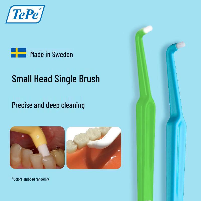 

Tepe Single-Tuft Toothbrush for Orthodontic & Interdental Care