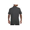 Striped Logo Short Sleeve Polo Shirt Men Tops Black FZ5647-060