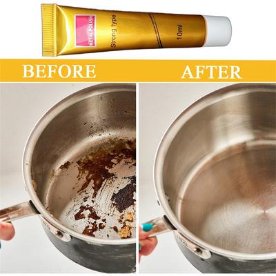Chrome Polish Rust Remover Cream 9*2.5cm Versatile Cleaning Solution Shine Enhancer Invisible Protective Coating