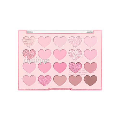 Official Daisyk Mood Shadow Palette 20-Color Eyeshadow Palette (#07 Love Heart)