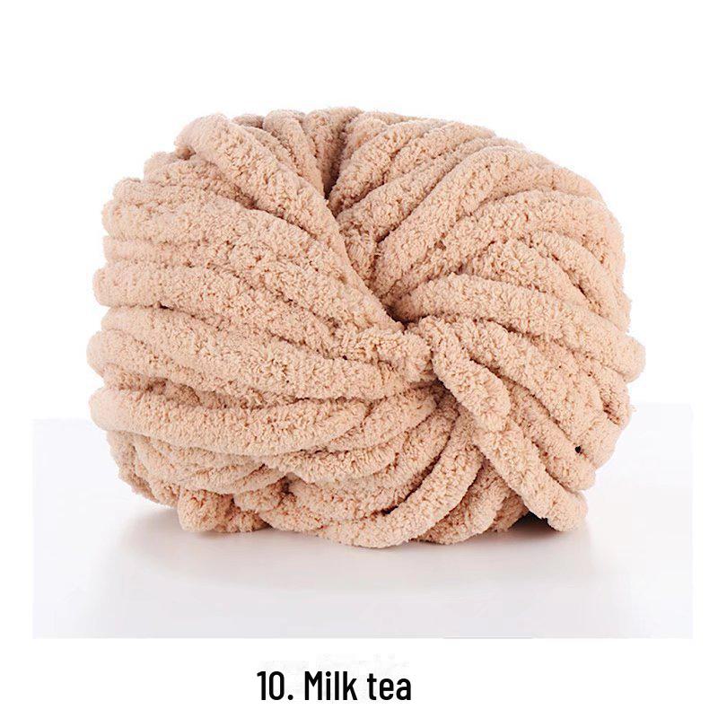 Isländische 2CM Extra Dicke Handgewebte Chenille Eisbar Decke