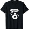 Camiseta com Humor para Mulheres: Beberrões e Amantes de Chá Pot Head