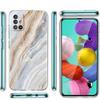 Clear Case For Samsung Galaxy A52 A12 A51 A32 A21s A71 A32 A22 50 A70 A31 A72 5G Phone Cover Granite Marble