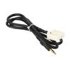 3.5MM AUX Audio Radio MP3 Player Earphone Phone Input Adapter Cable For Toyota