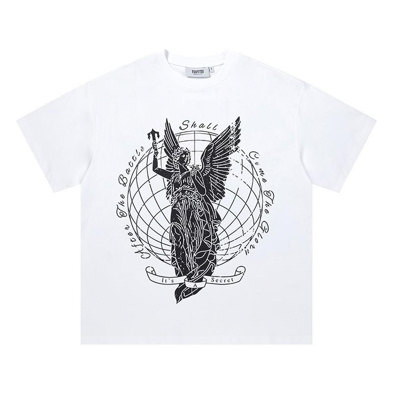 Bawełniany T-shirt z grafiką Premium Unisex Oversize Streetwear Casual z krótkim rękawem