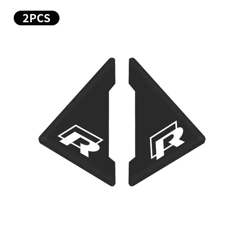 

VW GTI GOLF 2026 Hot For VW VOLKSWAGEN 2pcs New Car Door Corner Protection Decals Stickers For Volkswagen VW Touran Beetle Golf