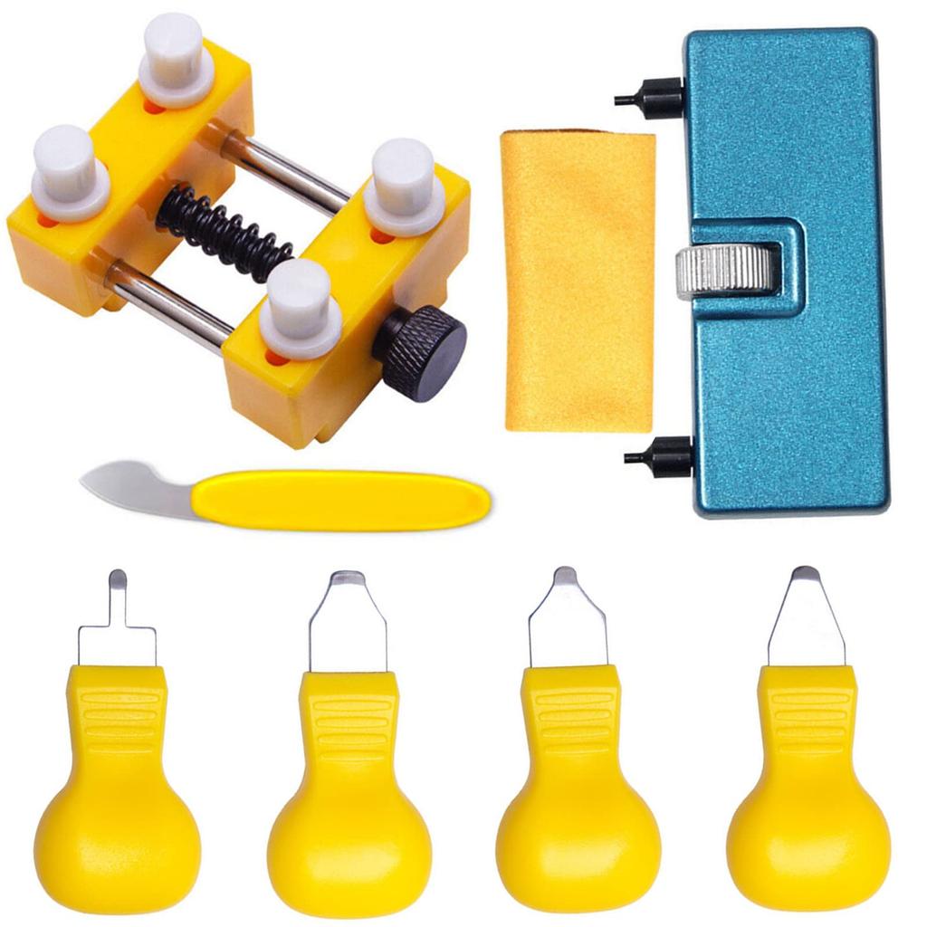 8 Watch Back Case Cover Opener Remover Holder Adjustable Location Repair Tool Watch Accessories