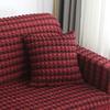 LANMOLIFE High Elastic Bubble Grid Sofa Cover 1/2/3/4 with Skirt Hem, All Season Universal Pet Anti Dirt