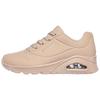 Uno Stand On Air Zapatos Casuales Bajos de Cuero para Mujer Marrón 73690-SND