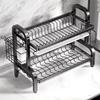 Flash Sales Dish Drying Rack Compact Kitchen Dish Rack Drainboard Set Large Rust-Proof Dish Drainer With Utensil Holder