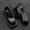 Fashion Men's Loafers Luxury Brand Leather Dress Shoes Breathable Slip-On Solid Formal Casual Shoes Handmade Designer Men Shoes Mocassin