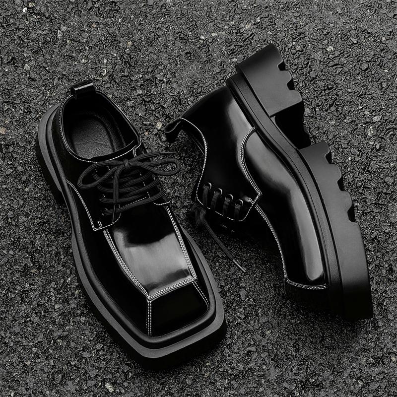 Fashion Men's Loafers Luxury Brand Leather Dress Shoes Breathable Slip-On Solid Formal Casual Shoes Handmade Designer Men Shoes Mocassin