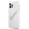Guess Guhcp12Lktrsvsi Iphone 12 Pro Max 6,7 Transparent Hardcase Vintage Script Silver