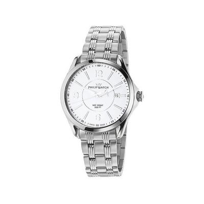 Philip Watch Swiss Made Blaze Stainless Steel Silver Dial Quartz R8253165009 100M Men's Watch