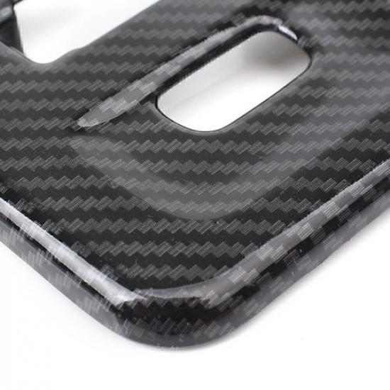 Car Front Reading Light Cover Trim for Toyota Camry 2018- Carbon Fiber Black