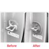 For Geely EX2 EMAS 5 Xingyuan 2025 2026 Silicone Protective Cover for The Door Lock Catch Cover Automobile Modification Supplies