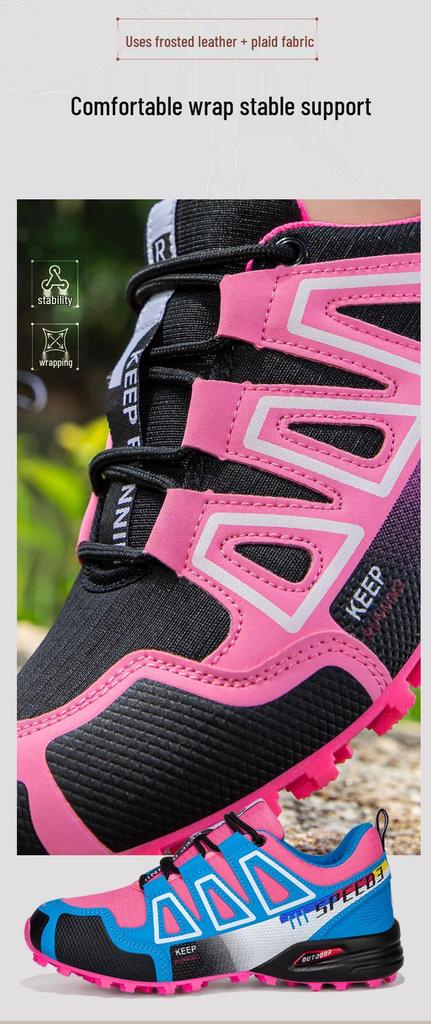 Women's Cross-Border Trail Running & Hiking Shoes - Breathable, Lightweight, Plus Size