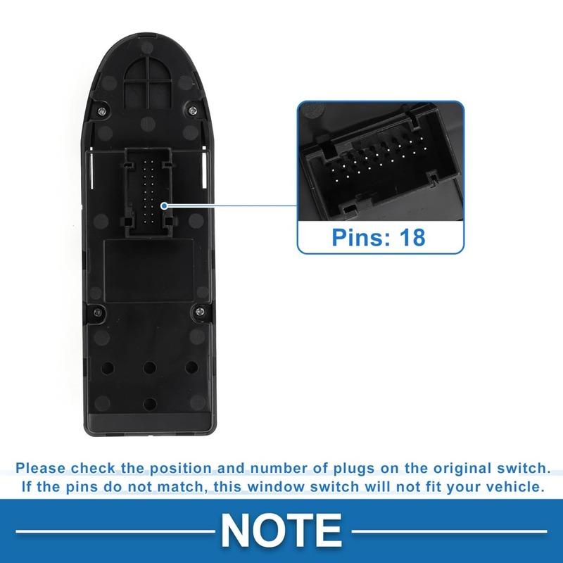 Car Accessories for BMW 3 E90 E91 Front Left Driver Window Mirror Switch Glass Lifter Control Button Styling Replacement Parts