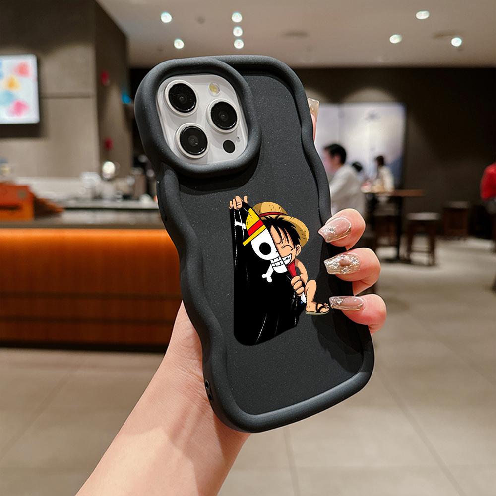 LZ28 One Piece Luffy Gear 5 Silicone Phone Cases for Samsung A15 A16 S23 FE S24 Ultra A34 A54 A14 A55 Motorola G32 E14 OnePlus Soft Cover