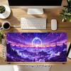 Celestial Journey Xl Gaming Mouse Pad Nonslip Rubber Base Stitched Edge Waterproof Desk Mat For Pc Laptop Gamer Office Computer Accessories C929480