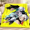 Cyberpunk Edgerunners blanket Flannel Blanket Soft Cozy Plush Throw for Sofa Bed Lightweight Home Decoration Outdoor camping