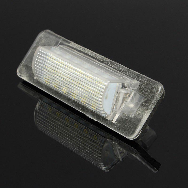 Buy 2X White 18SMD LED License Plate Light Number Plate Lamp for Mercedes for Benz W202 C180