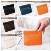 Large Capacity Data Cable Storage Bag Mini PU Lipstick Bag Portable Self-closing Coin Purses  Men