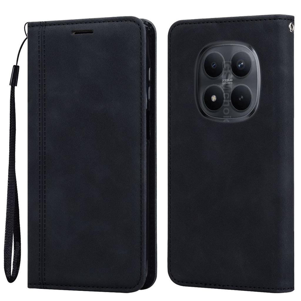 Magnetic Closure Flip Wallet Phone Case for Xiaomi Redmi Note 15 Pro+,15 Pro 5G,POCO M8 Pro 5G Vintage PU Leather Card Holder Cover
