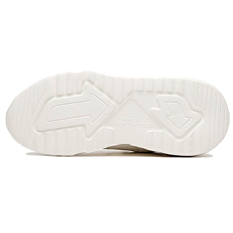New Anta Unruly Series Cushioning Anti Slip Wear Resistant Breathability Low Top Sports Casual Shoes Women's White 122038842-5