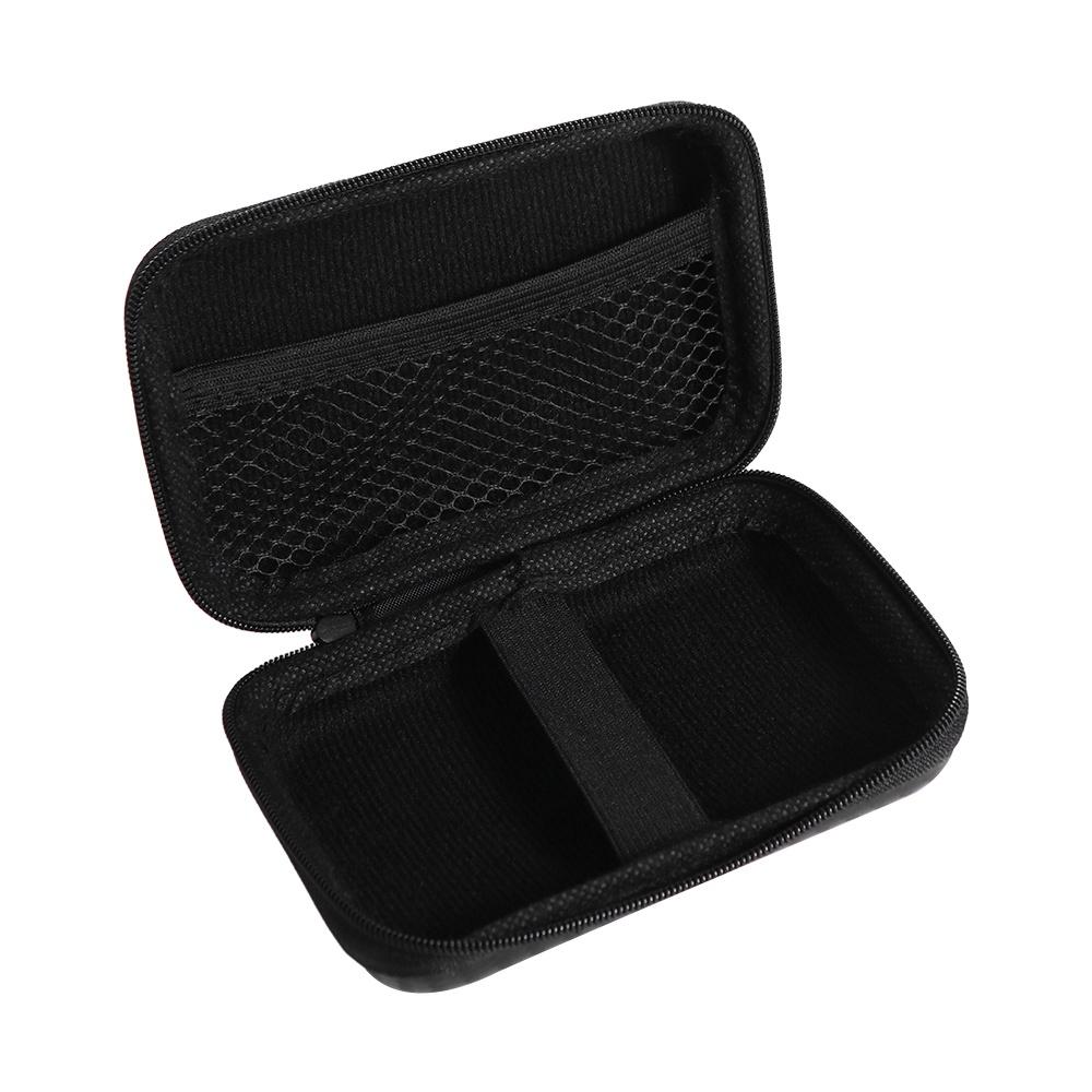 Protective Cover Headphone Mini Storage Travel Case Charger Protection Bag Mobile Hard Disk Case Data Cable Bag EVA Zipper Bag