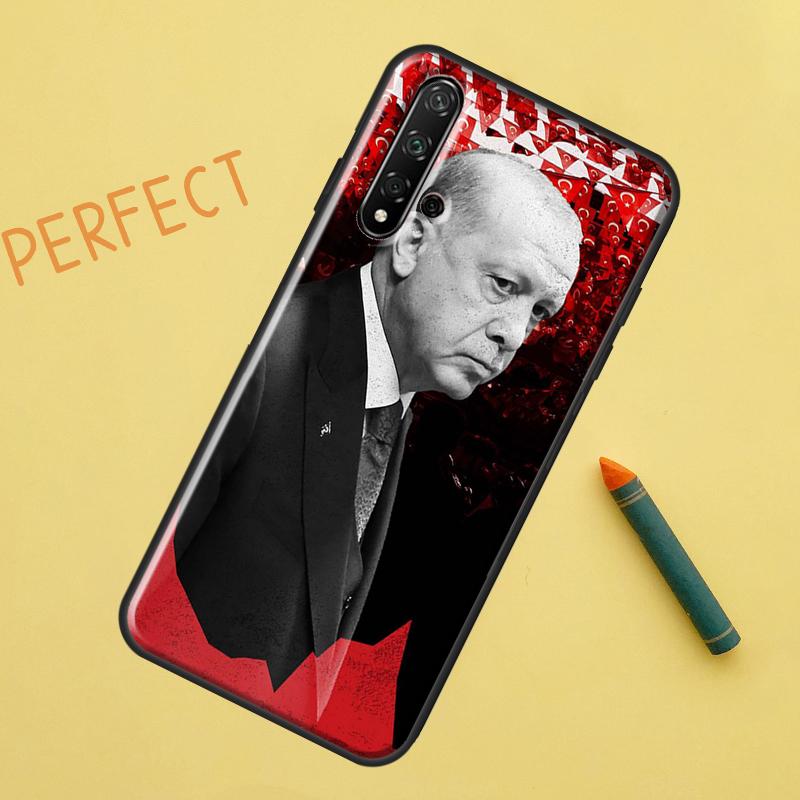 Turkey Recep Tayyip Erdogan For Huawei Nova 8i 12i 11i 12s Y73 Y72 Y61 Y91 Y90 Y70 Y60 9 10 SE P30 P40 Lite P60 Pro Case