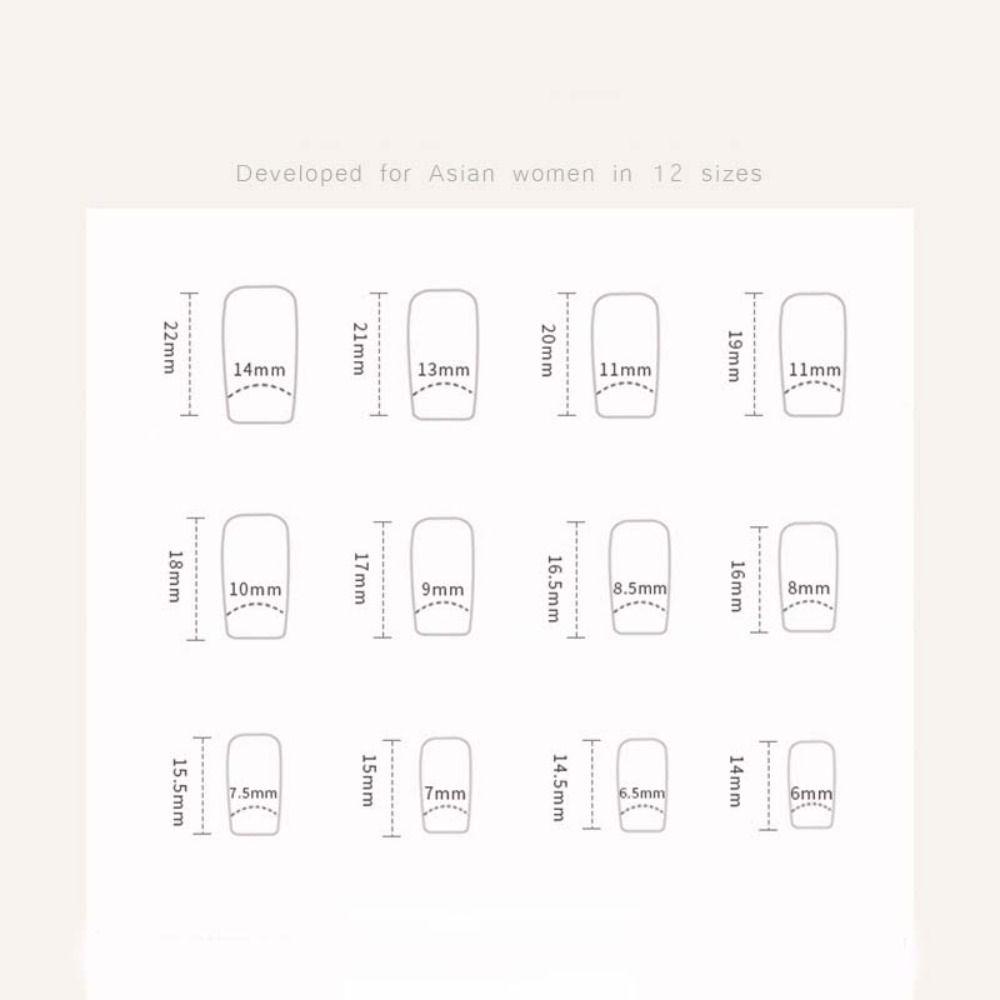 French Edge False Nails White Flowers Press on Nails New Nail Tips  Women Girls