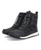 Sorel Youth Whitney 2 Plus Lace WP Kids' Snow Boots, NY5173, Black/Sea Salt, Size 20.0cm, Boys' Athletic and School Shoes