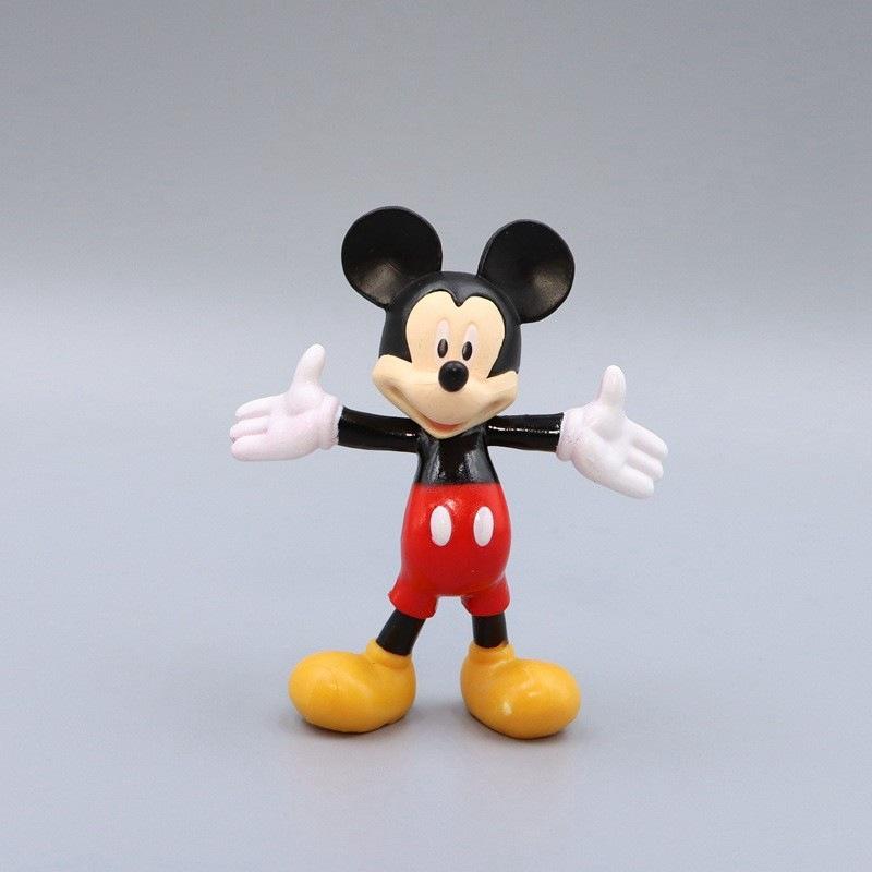 Cute Doll Anime Mickey Pluto Mickey Cartoon Car Keychain Backpack Decoration Pendant Christmas Toy Gift