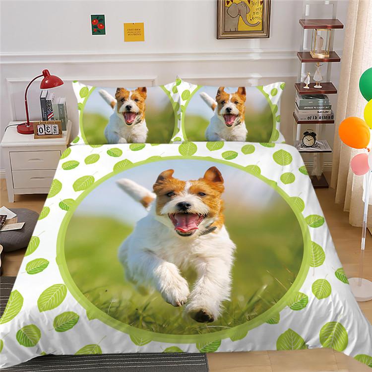Animal Series Digital Printing Can Be Stylish Polyester Bedding Two Or Three-Piece Set