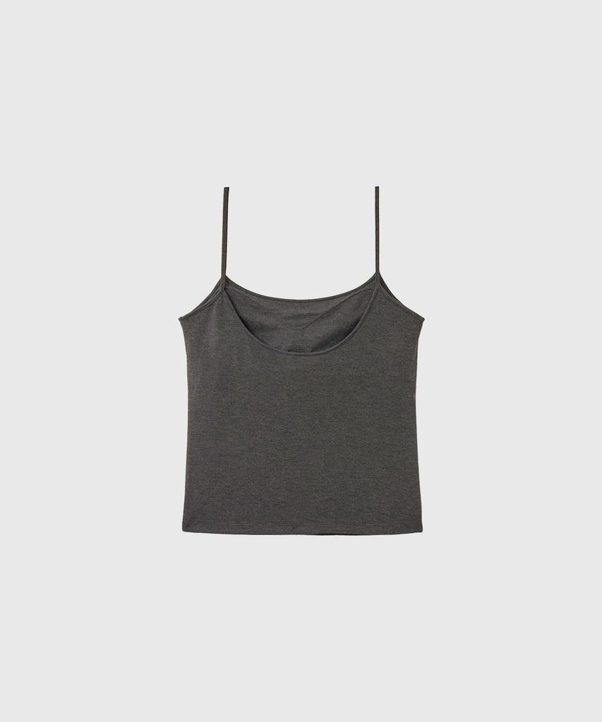 GENERALIDEA Backless Sleeveless With Built-In Cap [Charcoal] / Gf2Lts529