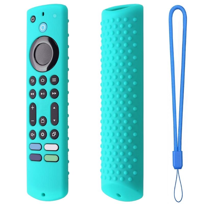 Silicone Case for Fire TV Stick 4K Max2023 Remote Protective Cover Anti-Slipping Box Bag Anti-dirt Sleeve