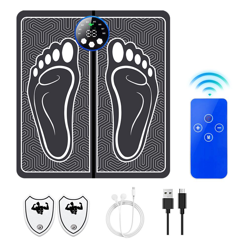 Rechargeable EMS Microcurrent Foot Massage Mat