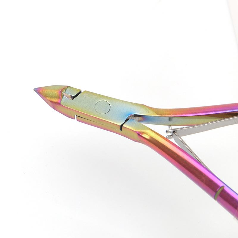 1 Pz Tronchesino per Cuticole Unghie Clipper Acciaio Inossidabile Tagliaunghie Rimuovi Pelle Morta Strumento per Nail Art Professionale Manicure Tagliaunghie