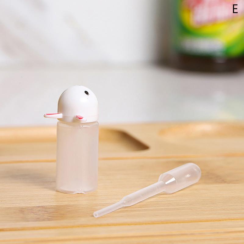 Mini Lunch Box Accessories Cute Pattern Sauce Box Squeeze Bottle Cartoon Tomato Honey Condiment Container For Kids