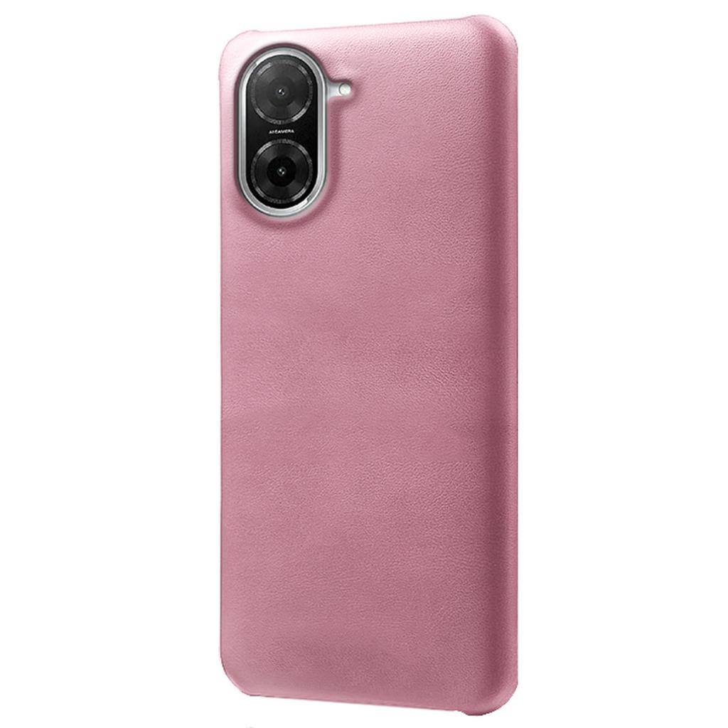 For Xiaomi Redmi A5 4G (171.7mm) Case Calf Texture PU Leather Hard PC Protective Phone Cover