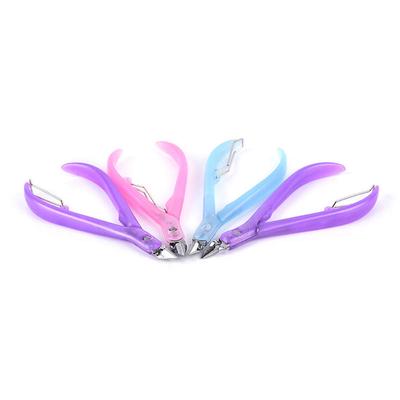 1Pc מספריים ציפורניים מקצועיות נירוסטה חותך ציפורניים קוצץ כלי שימושי