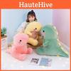 Cute Dinosaur Plush Toy Soft Feather Down Cotton Stuffed Animal Gift Wholesale 22cm Pink