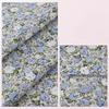 Wide 145cm Pastoral Flower Summer Poplin Cotton Fabric for DIY Children's Clothing Cloth Making Bedding Quilt Decoration Home