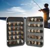 Set of 40 Tenkara Fly Sets, Dry Flies, for Tenkara Fishing, River Fishing, Stream Fishing, and Trout Fishing